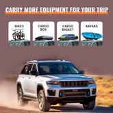 Roof Rack Cross Bars Compatible with Jeep Grand Cherokee L 2021-2025 and 2022 2023 2024 2025 Grand Cherokee WL